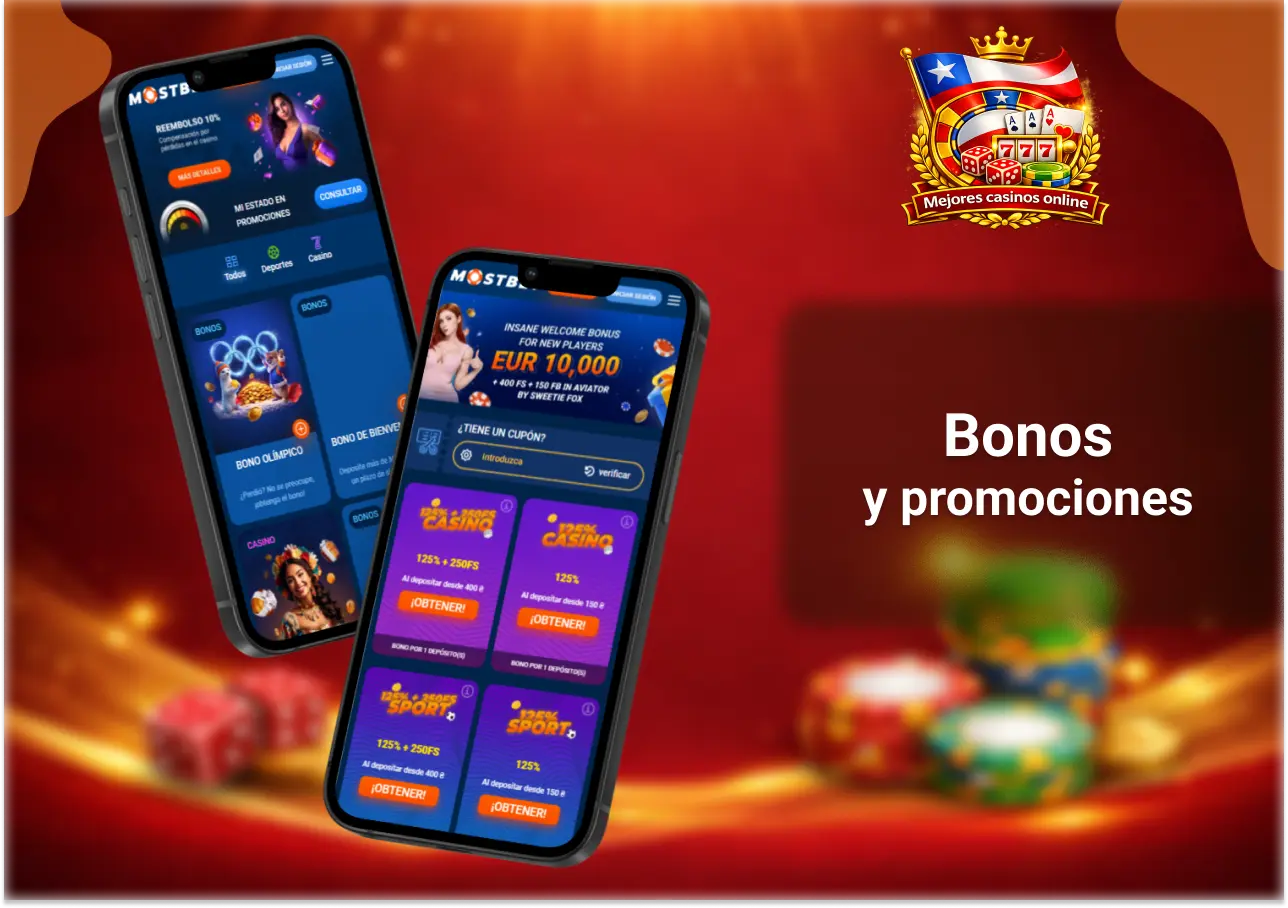 Bonos y promociones en Mostbet Chile con ofertas especiales y recompensas para jugadores